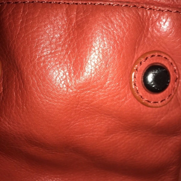 Marc By Marc Jacobs Lite Red Leather Handbag Vinta - Picture 6 of 8